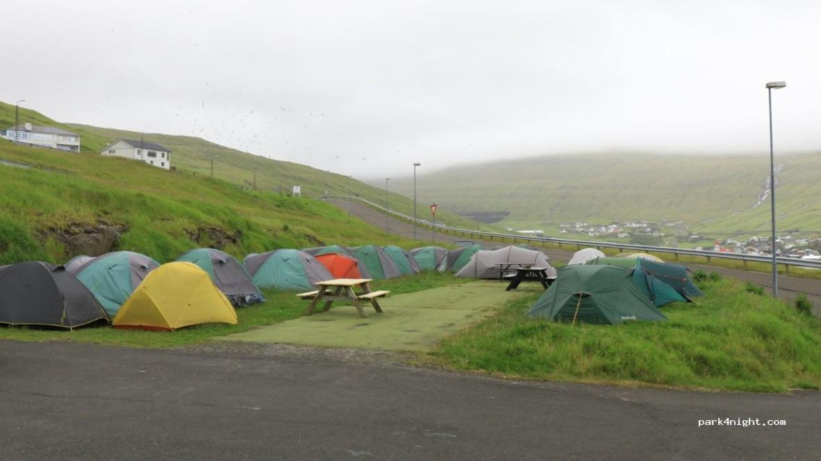 Giljanes Camping Sandavagur ภายนอก รูปภาพ