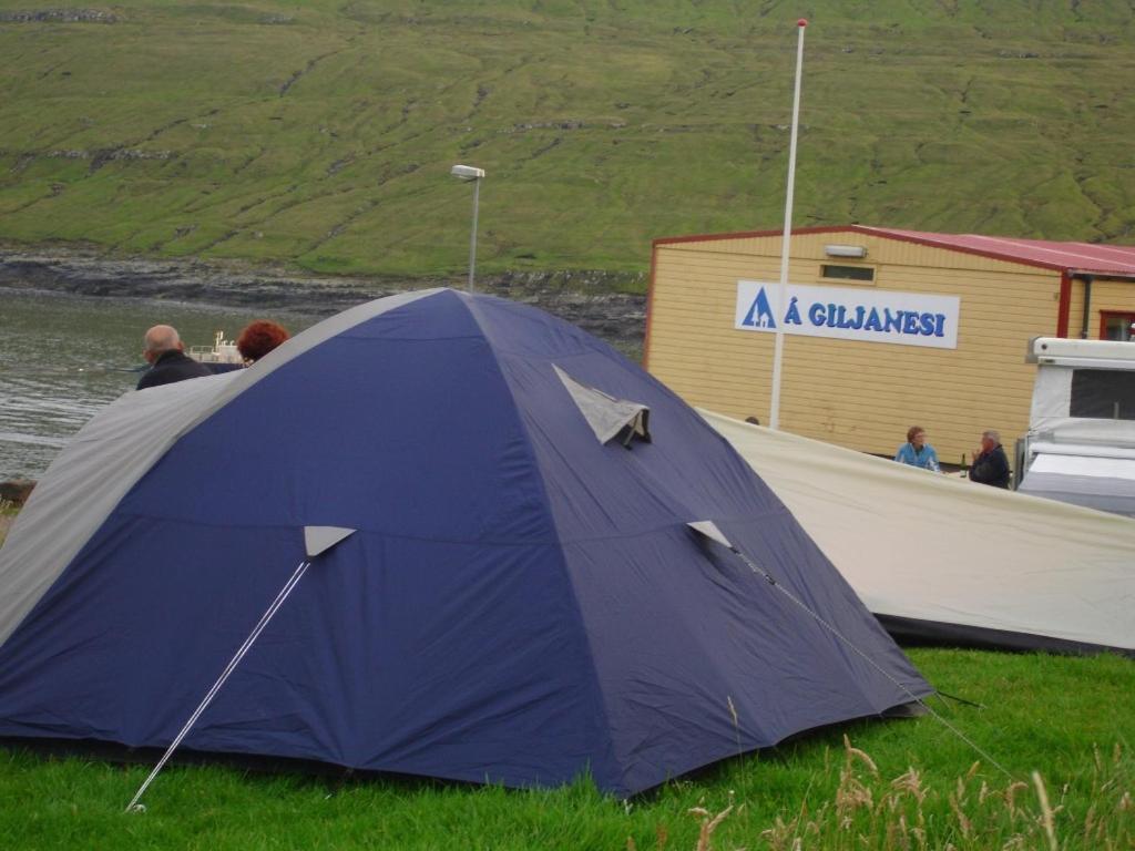 Giljanes Camping Sandavagur ภายนอก รูปภาพ