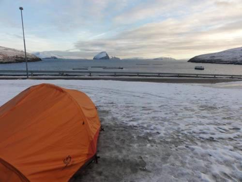 Giljanes Camping Sandavagur ภายนอก รูปภาพ