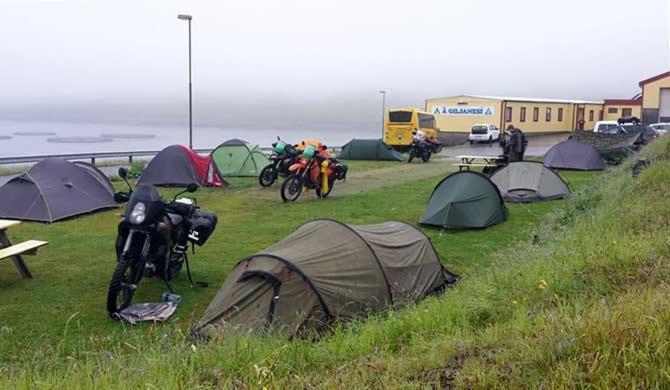 Giljanes Camping Sandavagur ภายนอก รูปภาพ